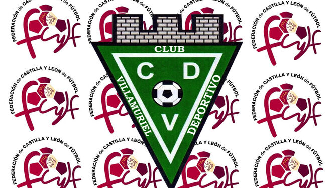 El escudo del Villamuriel Deportivo