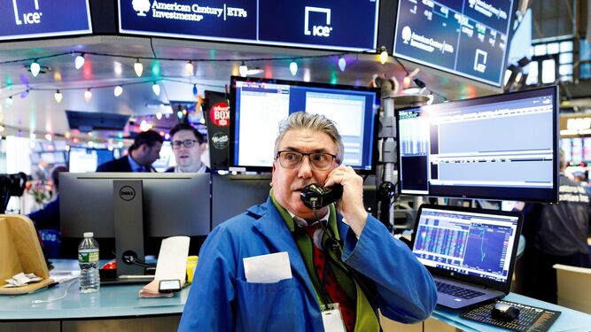 Agente de Bolsa en Wall Street