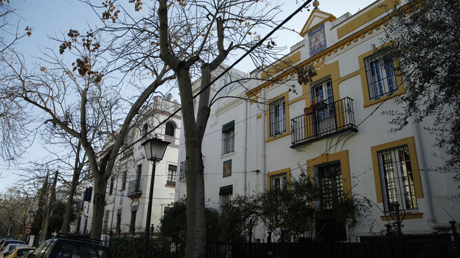 La mayoría de las casas del barrio del Porvenir, en Sevilla, son anteriores a 1950.