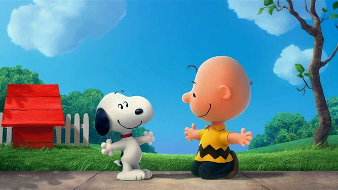 Carlitos y Snoopy.