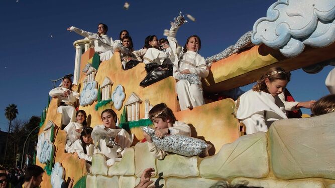 La Cabalgata de Reyes Magos de Sevilla, en im&aacute;genes