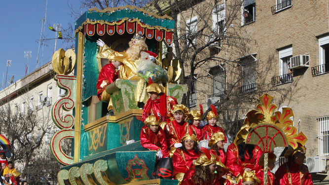 La Cabalgata de Reyes Magos de Amate, en im&aacute;genes