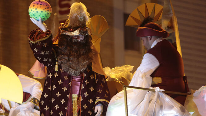 La Cabalgata de Reyes Magos de Triana, en im&aacute;genes