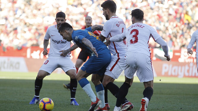 El Sevilla FC-Atl&eacute;tico de Madrid, en im&aacute;genes