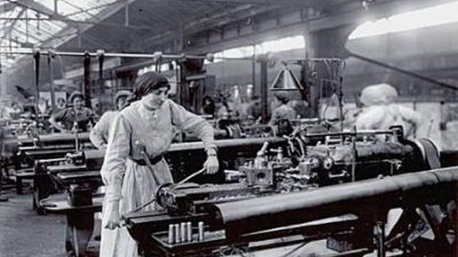 Una imagen de la revolución industrial soviética.