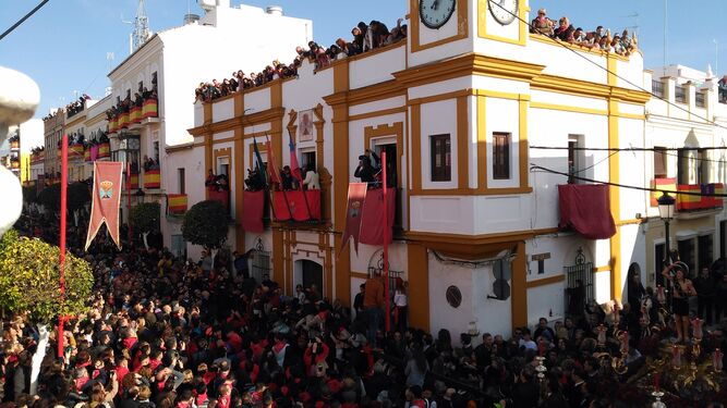 El Ayuntamiento de La Puebla del Río el pasado año.