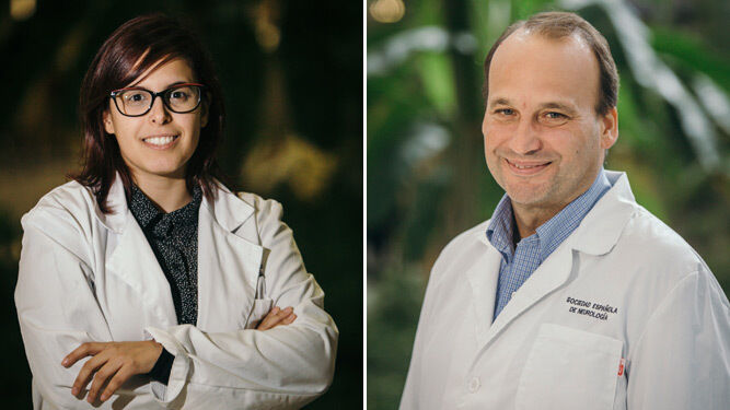 Los doctores Berta de Andrés y Pablo Mir.