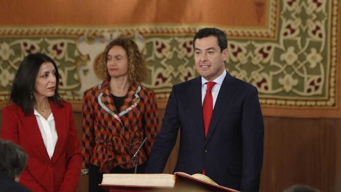 Toma de posesi&oacute;n de Juanma Moreno como presidente de la Junta de Andaluc&iacute;a