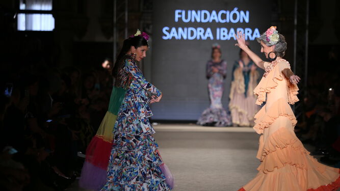 El desfile de la Fundaci&oacute;n Sandra Ibarra  de We Love Flamenco en fotos