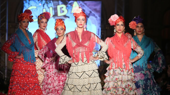 Desfile 'Son de lunares', la nueva colección de Rocío Olmedo, en We Love Flamenco 2019