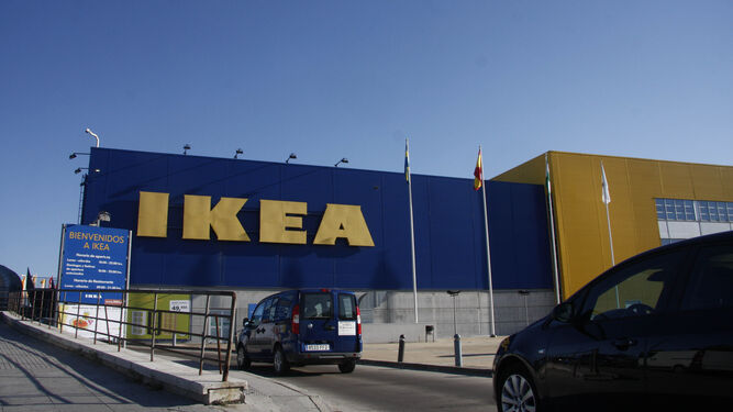 Entrada a Ikea en Castilleja de la Cuesta, Sevilla.