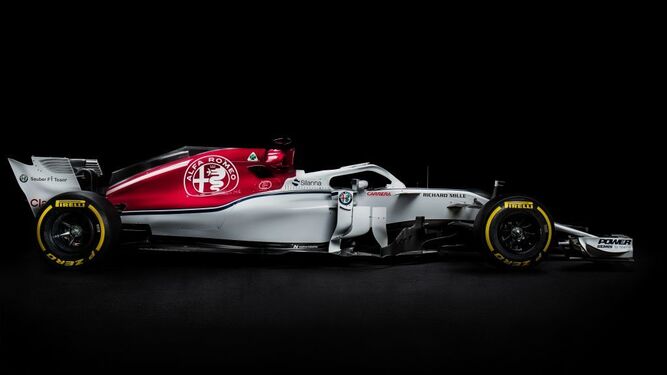 El coche de  Alfa Romeo Racing