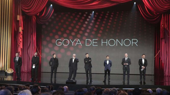 La gala de entrega de los Premios Goya, en im&aacute;genes