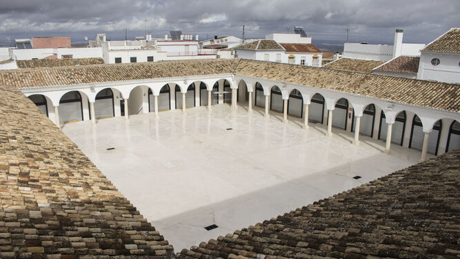 La Plaza de Abastos, ya remodelada, que reabrirá sus puertas el 6 de febrero.