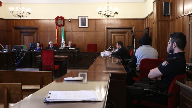 María Auxiliadora Echávarri preside un reciente juicio con jurado