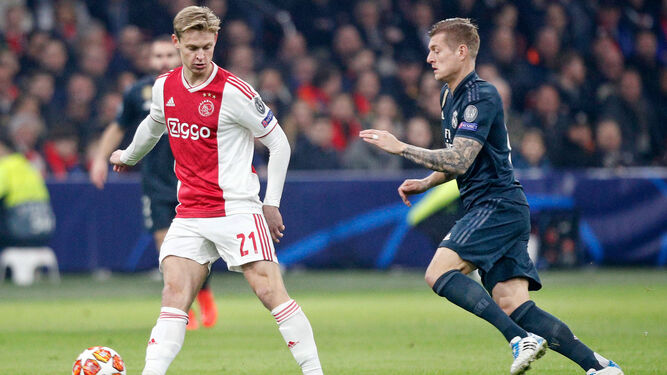 Las im&aacute;genes del Ajax-Real Madrid