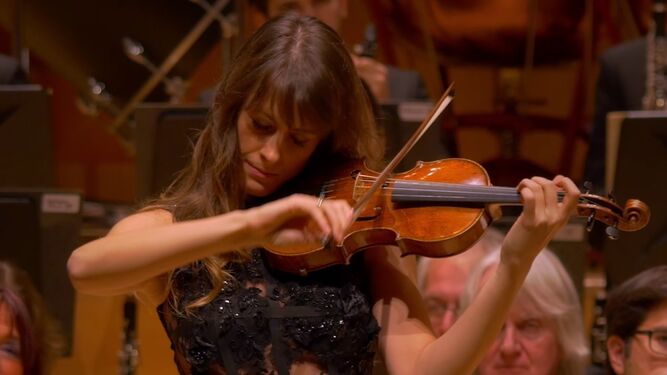 La violinista Francesca Dego