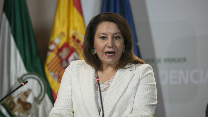 Carmen Crespo, consejera de Agricultura