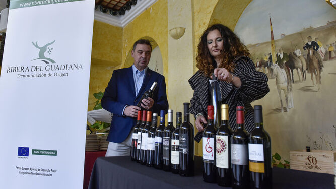 Presentación de los vinos de la Denominación de Origen Ribera del Guadiana.