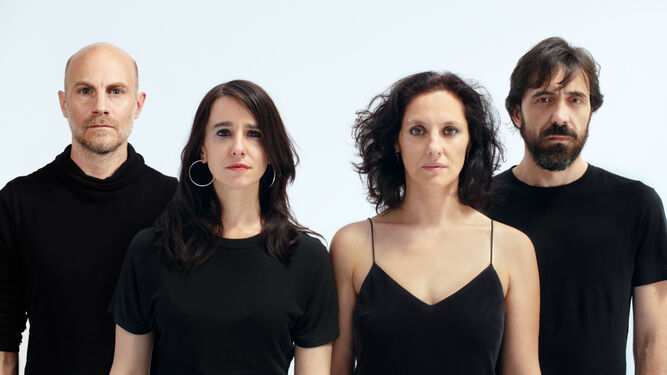 Un cuarteto de lujo, Emilio Tomé, Fernanda Orazi, María Morales e Israel Elejalde