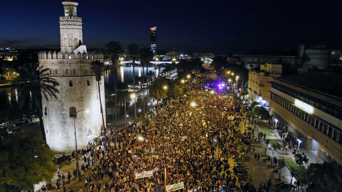 Las imágenes del 8-M en Sevilla