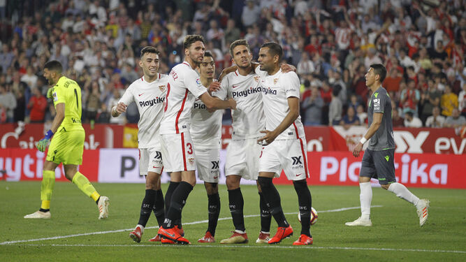 Las im&aacute;genes del Sevilla FC-Real Sociedad