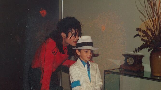 Michael Jackson y Wade Robson, cuando eran amigos íntimos.