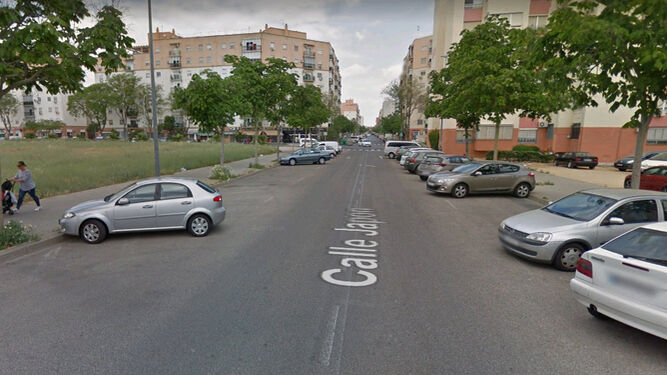 La calle Japón en Sevilla Este.