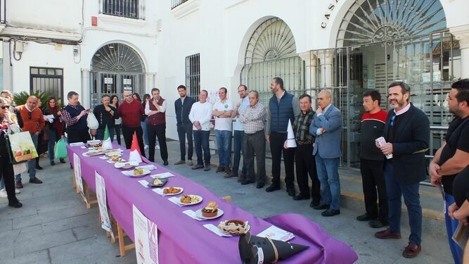 Presentación de la I Ruta Gastronómica de Cuaresma en Sanlúcar la Mayor.
