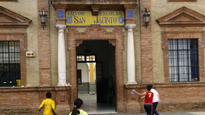 El Colegio San Jacinto, en Triana.
