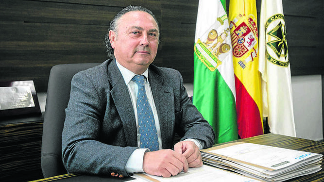 Ángel Carrero Vázquez. Presidente del Colegio Oficial de Dentistas de Cádiz