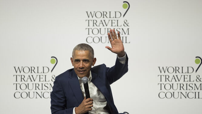 Los mejores momentos de Barack Obama, en la WTTC 2019