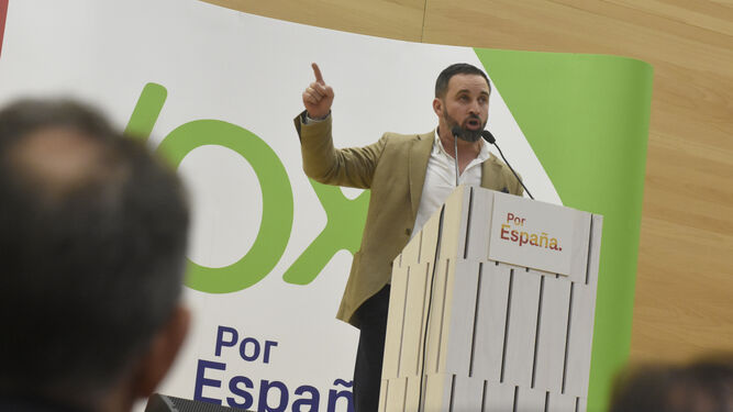 Mitin de Vox con Santiago Abascal en Córdoba