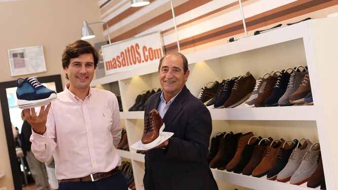 Antonio Fagundo, CEO de Masaltos, y Andrés Ferreras, cofundador de la empresa.