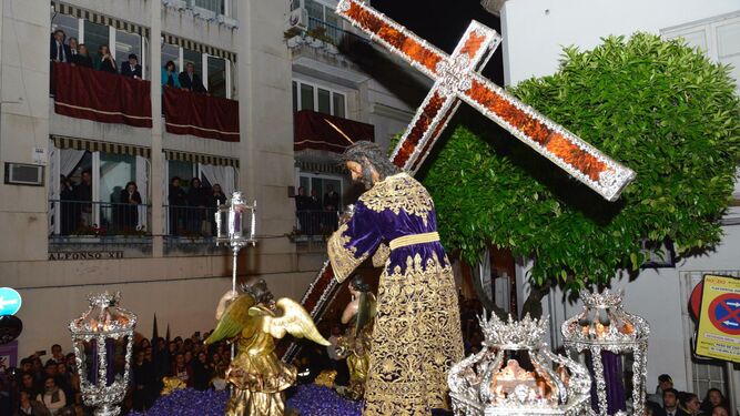 El Cristo de El Silencio en la Madrugá de Sevilla.