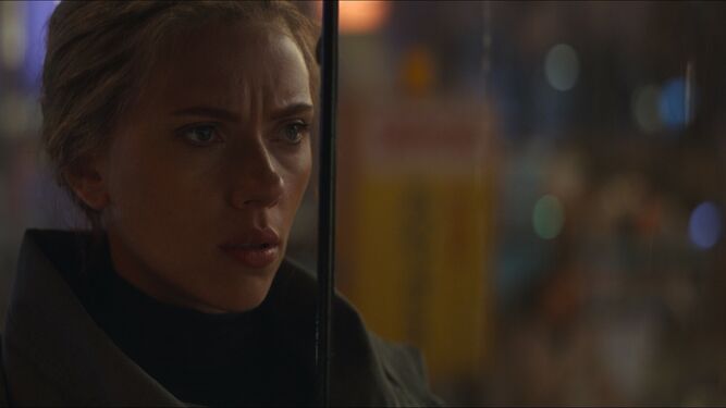 Scarlett Johansson en una escena de la película.