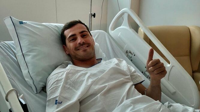 Iker Casillas, ingresado tras sufrir un infarto en un entrenamiento