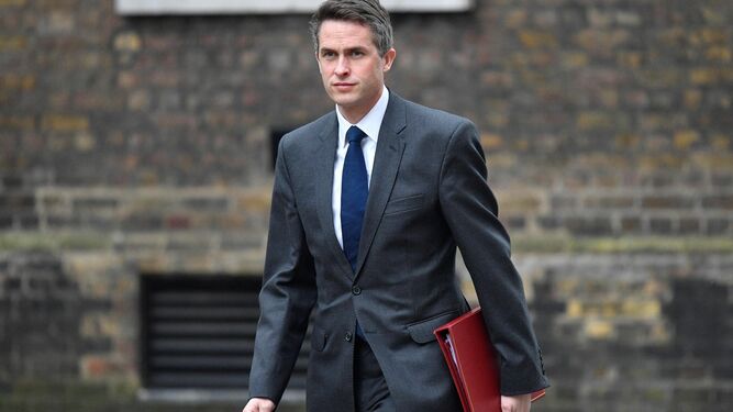 Gavin Williamson, ministro de Defensa británico destituido por Theresa May.