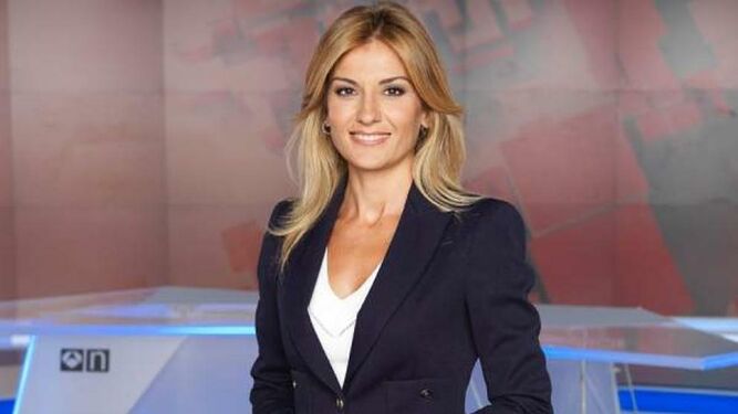 Sandra Golpe, conductora de los informativos de sobremesa en Antena 3