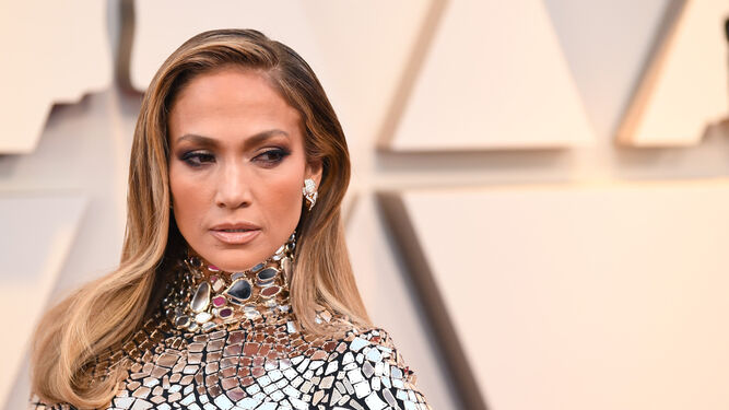 Jennifer Lopez, en la última gala de los Oscar.