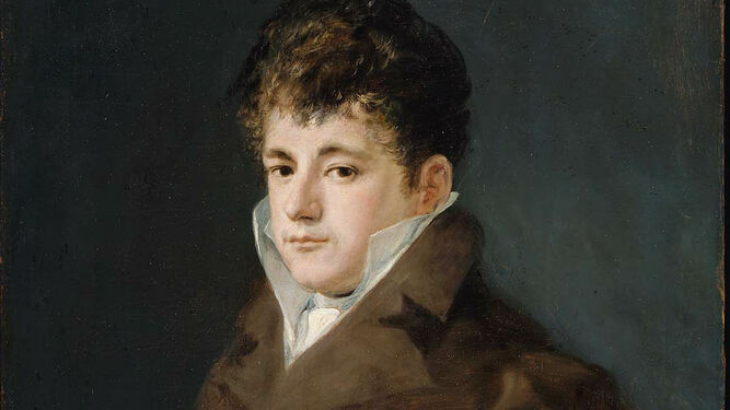 Detalle del retrato donde Goya supuestamente inmortaliza a un joven Manuel García./ MUSEUM OF FINE ARTS BOSTON