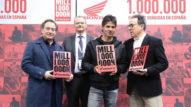 La división de motos de Honda supera el millón de unidades vendidas en España