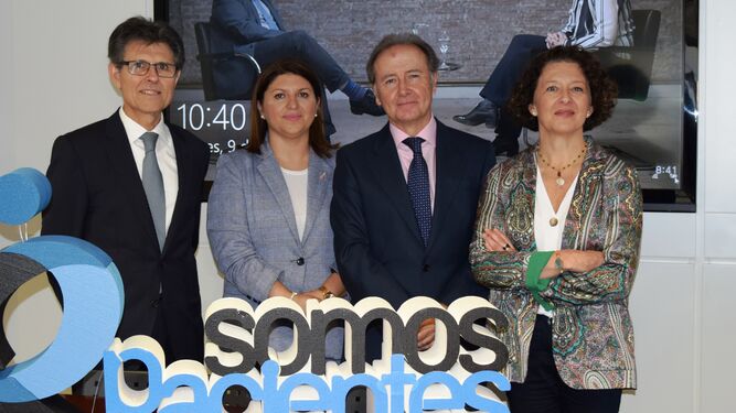 Humberto Arnés, María del Carmen Guirado, Martín Sellés y Ruth Vera.