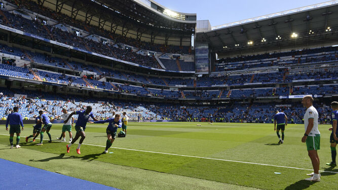 El Real Madrid-Real Betis en im&aacute;genes