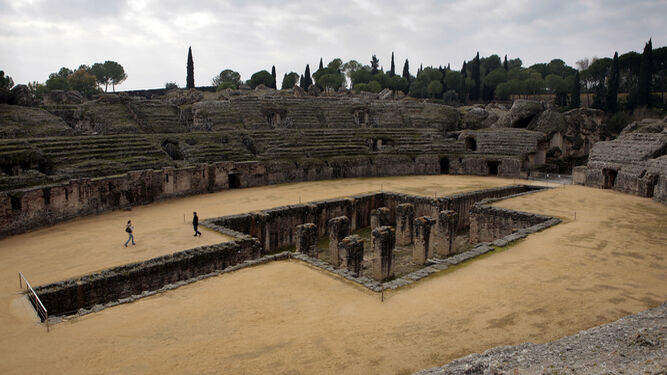 Anfiteatro romano de Itálica, Santiponce.