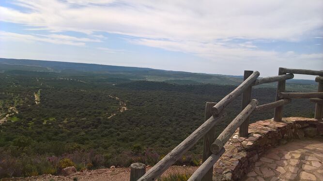 Mirador desde el Cerro del Calvario