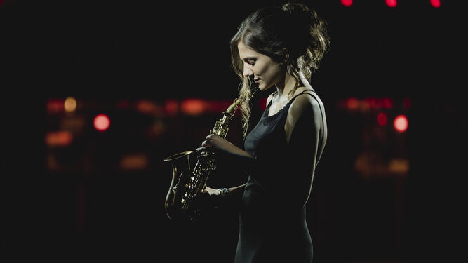 La saxofoniosta catalana Eva Fernández.