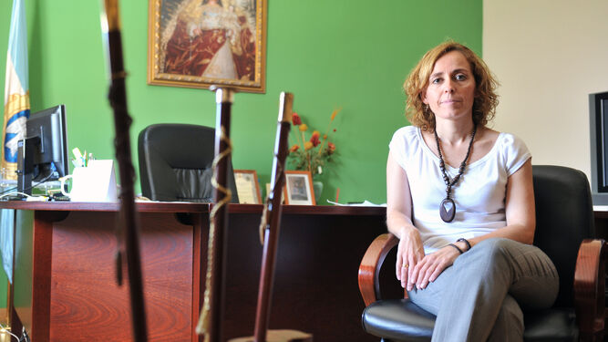 Juana Mari Carmona (PSOE), actual alcaldesa en funciones de Benacazón.