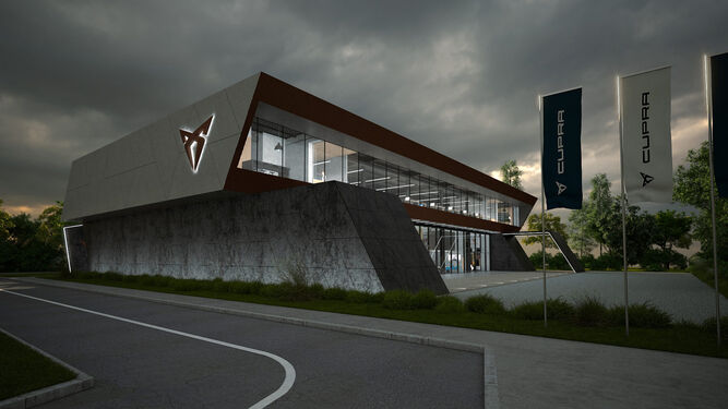 Así será la nueva sede de Cupra, cerca de la fábrica en Martorell.