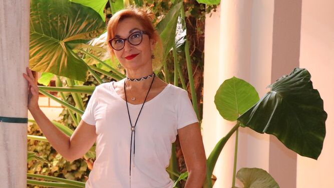 La actriz Mercedes Hoyos acudió al curso sobre ‘La mujer en el cine andaluz’
